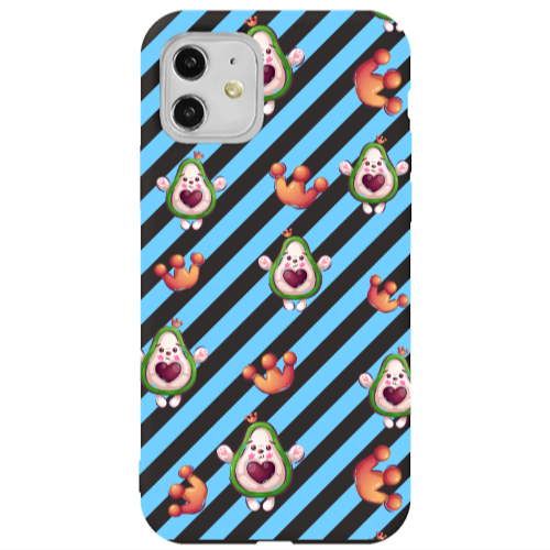 Apple iPhone 11  king avocado Black Colored Silicone TPU Θήκη