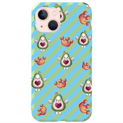 Apple iPhone 13 king avocado Light Green Colored Silicone TPU Θήκη