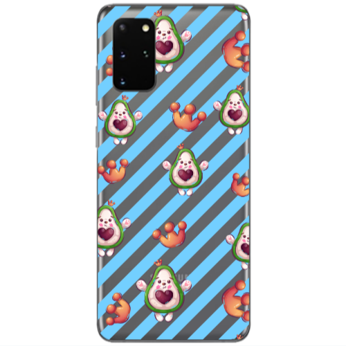 Samsung S20 Plus king avocado Transparent Silicone TPU Θήκη