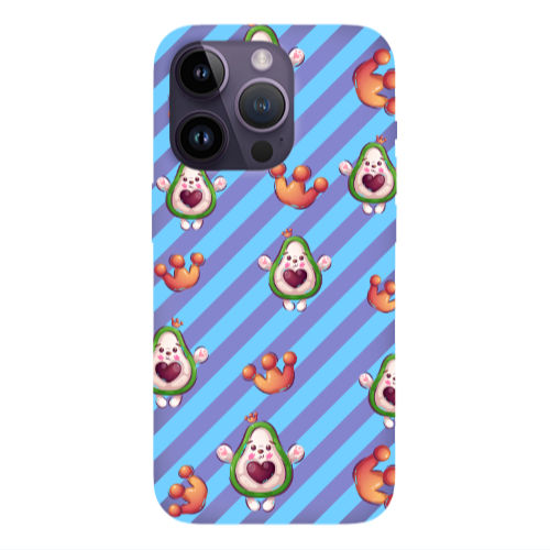 Apple iPhone 14 Pro  king avocado Purple Colored Silicone TPU Θήκη