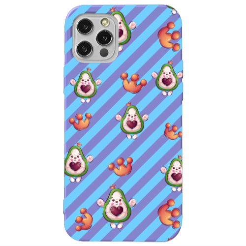 Apple iPhone 13 Pro king avocado Purple Colored Silicone TPU Θήκη
