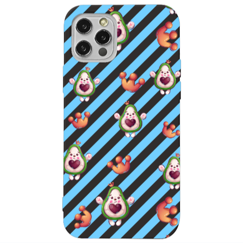 Apple iPhone 13 Pro king avocado Black Colored Silicone TPU Θήκη