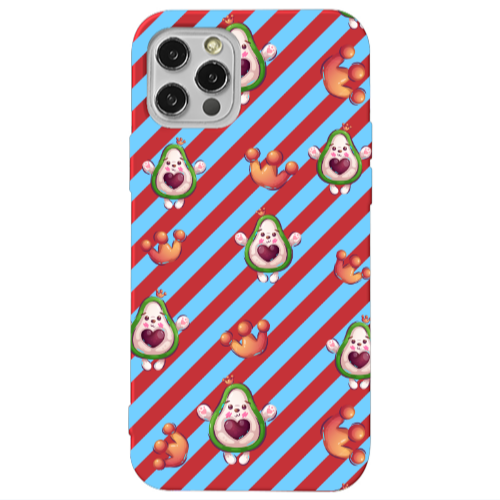 Apple iPhone 13 Pro king avocado Red Colored Silicone TPU Θήκη