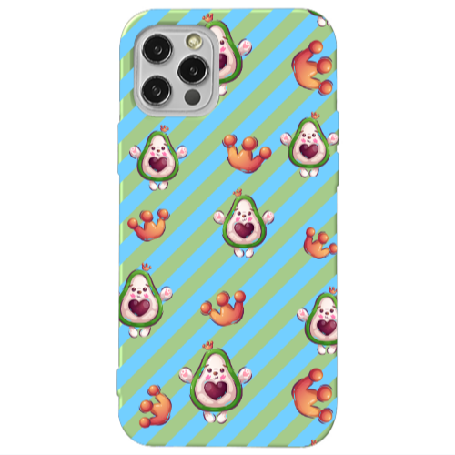 Apple iPhone 12 Pro king avocado Light Green Colored Silicone TPU Θήκη
