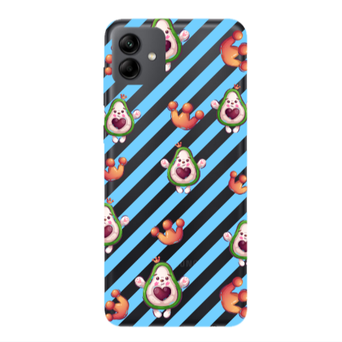 Samsung A04 king avocado Transparent Silicone TPU Θήκη