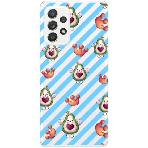 Samsung A23 king avocado Transparent Silicone TPU Θήκη