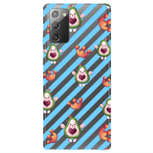 Samsung Note 20 king avocado Transparent Silicone TPU Θήκη