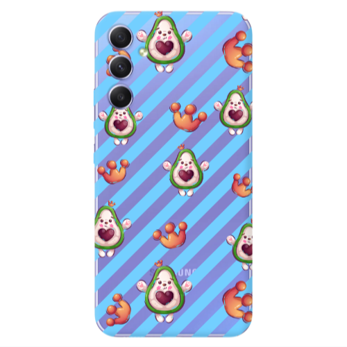 Samsung A34 king avocado Transparent Silicone TPU Θήκη