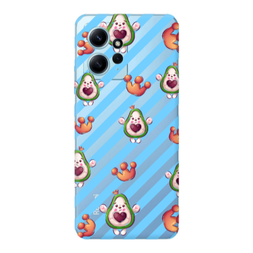 Xiaomi Redmi Note 12 4G king avocado Transparent Silicone TPU Θήκη