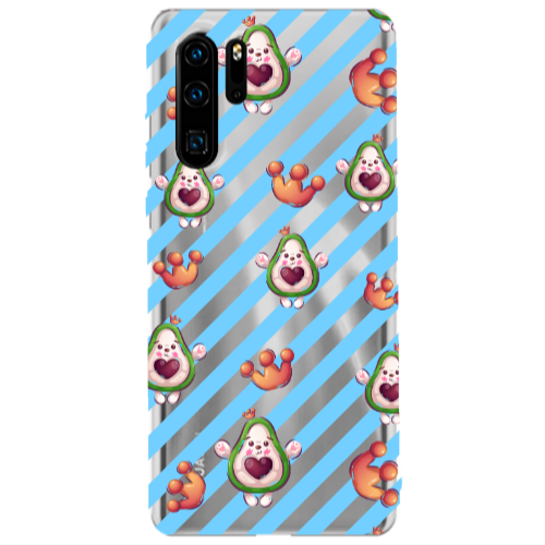 Huawei P30 Pro king avocado Transparent Silicone TPU Θήκη