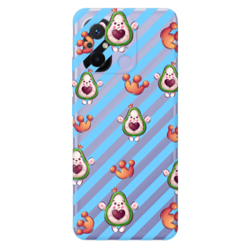 Xiaomi Redmi 12C king avocado Transparent Silicone TPU Θήκη