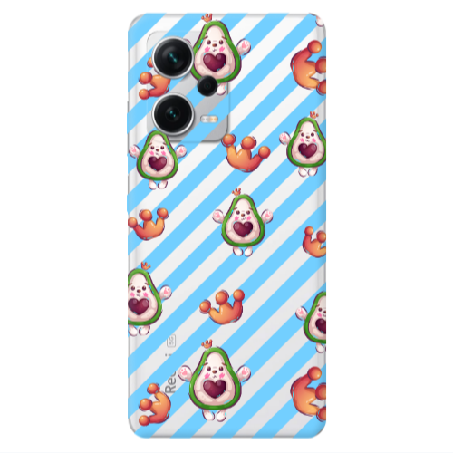 Xiaomi Redmi Note 12 5G king avocado Transparent Silicone TPU Θήκη