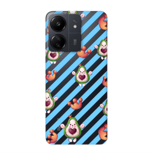 Xiaomi Redmi 13C king avocado Transparent Silicone TPU Θήκη