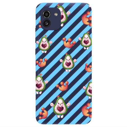 Samsung A03 king avocado Transparent Silicone TPU Θήκη