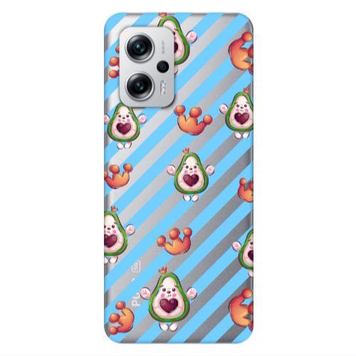 Xiaomi Poco X4 GT king avocado Transparent Silicone TPU Θήκη
