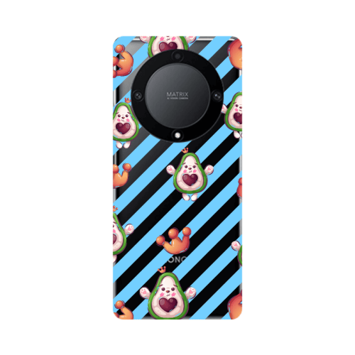 Honor Magic5 Lite 5G king avocado Transparent Silicone TPU Θήκη