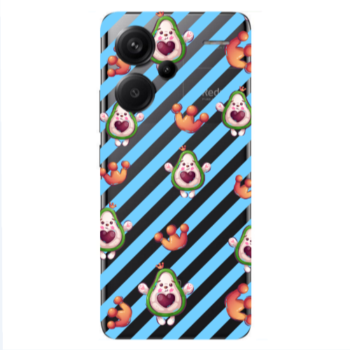 Xiaomi Redmi Note 13 Pro+ 5G  king avocado Transparent Silicone TPU Θήκη