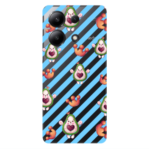 Xiaomi Redmi Note 13 4G king avocado Transparent Silicone TPU Θήκη