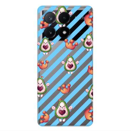 Xiaomi Poco X6Pro 5G king avocado Transparent Silicone TPU Θήκη
