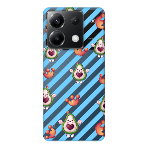 Xiaomi Poco X6 5G king avocado Transparent Silicone TPU Θήκη
