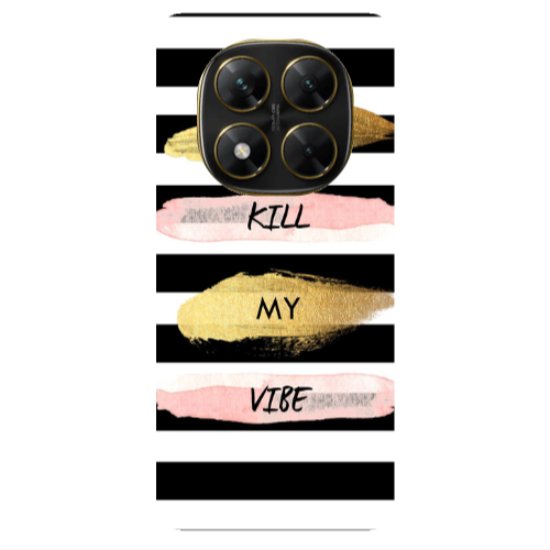 Xiaomi Poco X7 Kill my vibe Transparent Silicone TPU Θήκη