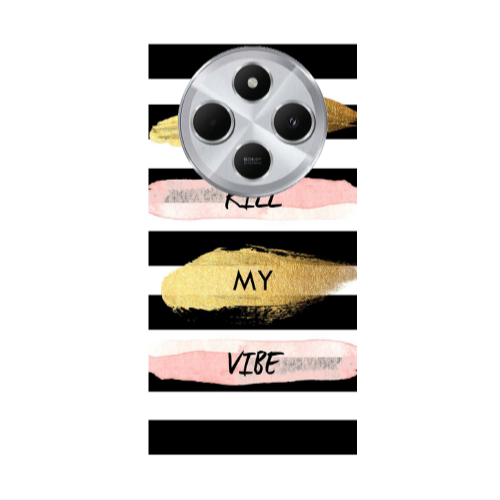 Xiaomi Redmi 14c Kill my vibe Transparent Silicone TPU Θήκη
