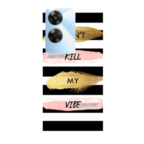 Realme Note 60 Kill my vibe Transparent Silicone TPU Θήκη