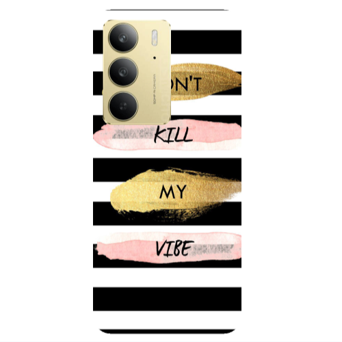 Realme C 75 Kill my vibe Transparent Silicone TPU Θήκη