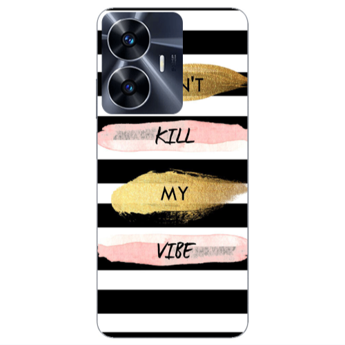 Realme Note 50 Kill my vibe Transparent Silicone TPU Θήκη