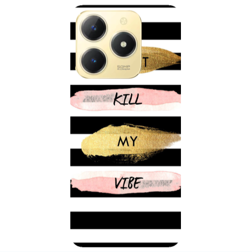 Realme C61 Kill my vibe Transparent Silicone TPU Θήκη