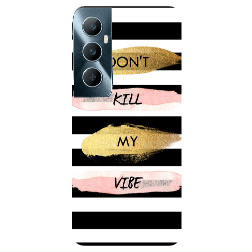 Realme C65 Kill my vibe Transparent Silicone TPU Θήκη
