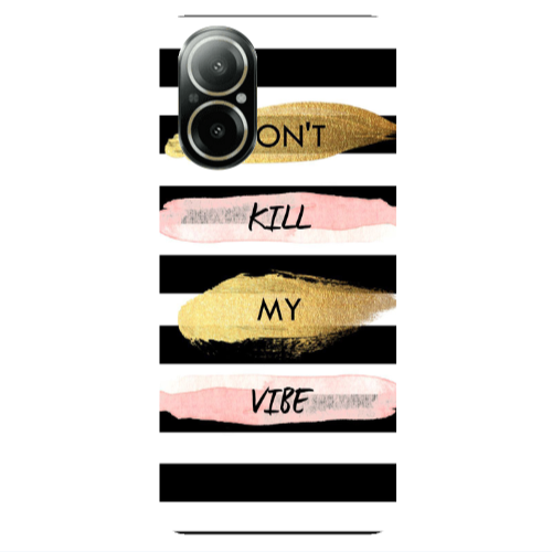 Realme C67 Kill my vibe Transparent Silicone TPU Θήκη