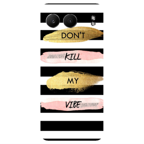 Oneplus Nord 4 Kill my vibe Transparent Silicone TPU Θήκη
