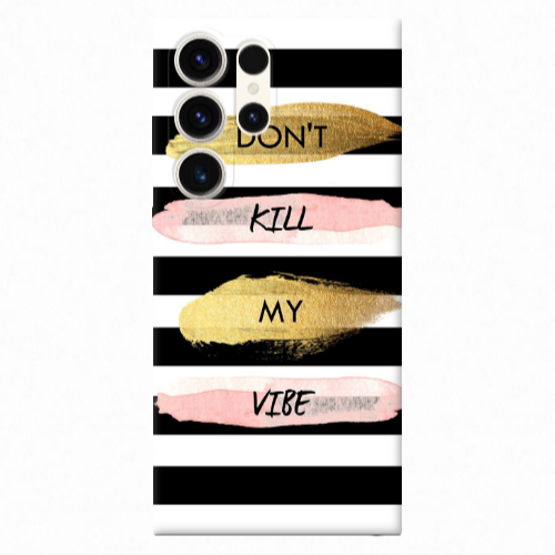 Samsung S25 Ultra Kill my vibe Transparent Silicone TPU Θήκη