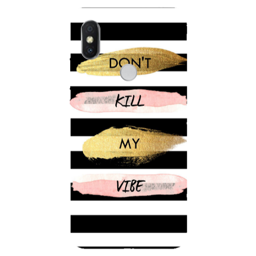Xiaomi Redmi S2 Kill my vibe Transparent Silicone TPU Θήκη