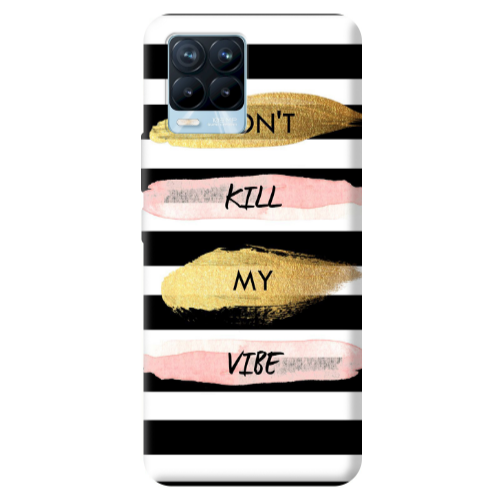 Realme 8 Pro Kill my vibe Transparent Silicone TPU Θήκη