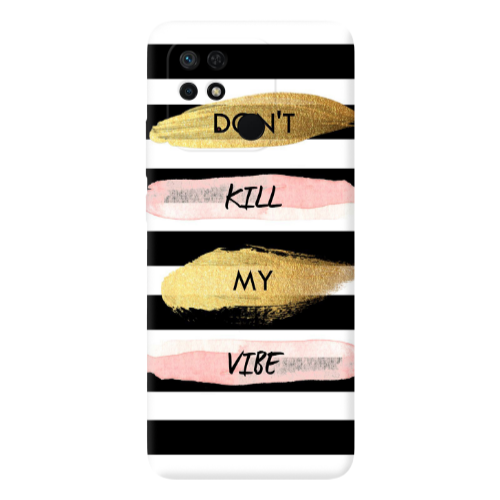 Xiaomi Poco C40 Kill my vibe Transparent Silicone TPU Θήκη