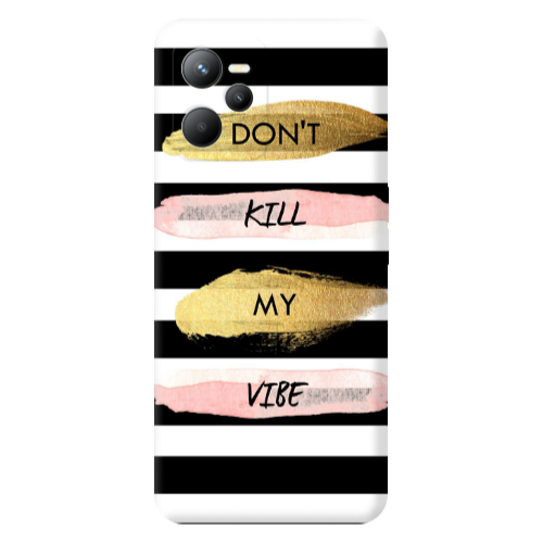 Realme C35 Kill my vibe Transparent Silicone TPU Θήκη