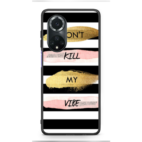Huawei Nova 9 Kill my vibe Black Glossy Θήκη