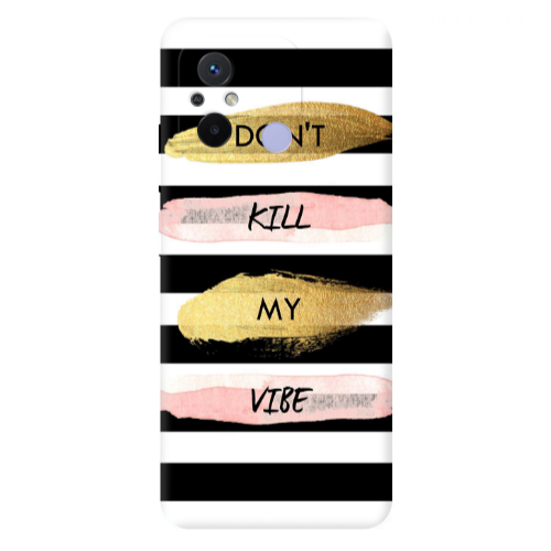Xiaomi Redmi 12C Kill my vibe Transparent Silicone TPU Θήκη