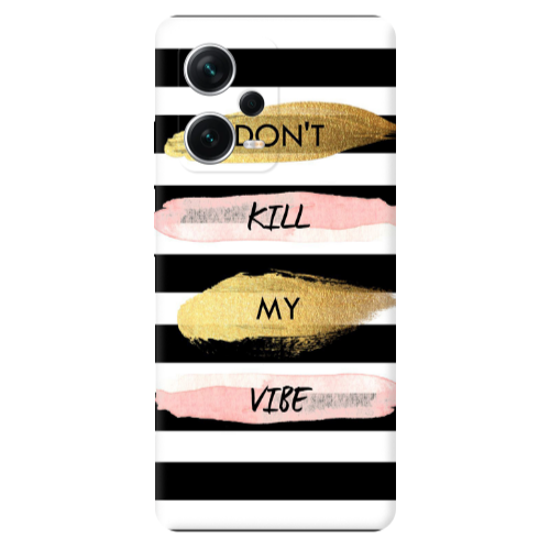 Xiaomi Redmi Note 12 5G Kill my vibe Transparent Silicone TPU Θήκη