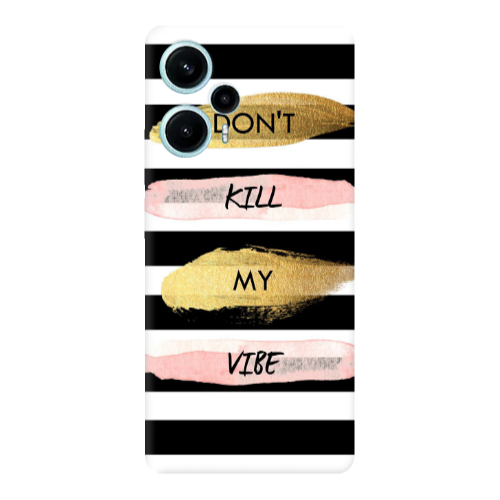 Xiaomi Poco F5 Kill my vibe Transparent Silicone TPU Θήκη