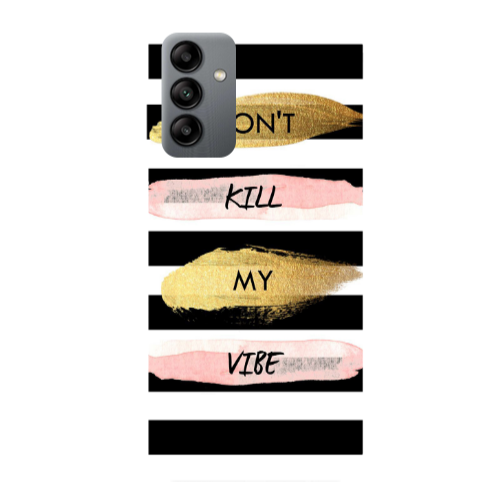 Samsung A13 5G Kill my vibe Transparent Silicone TPU Θήκη