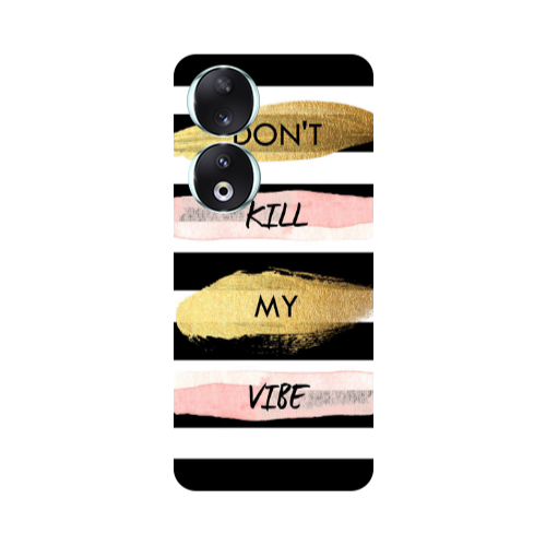 Honor 90 5G Kill my vibe Transparent Silicone TPU Θήκη