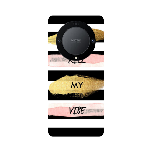 Honor Magic5 Lite 5G Kill my vibe Transparent Silicone TPU Θήκη
