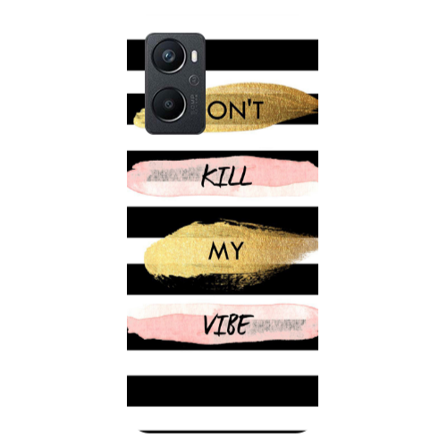 Oppo A 96 Kill my vibe Transparent Silicone TPU Θήκη