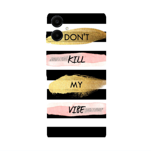 Samsung A06 Kill my vibe Transparent Silicone TPU Θήκη