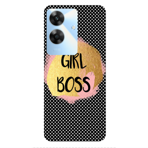 Realme Note 60 Girl boss make up Transparent Silicone TPU Θήκη