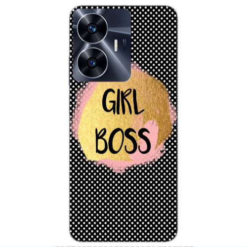 Realme Note 50 Girl boss make up Transparent Silicone TPU Θήκη