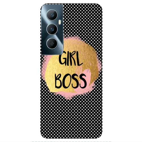 Realme C65 Girl boss make up Transparent Silicone TPU Θήκη